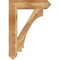 Ekena Millwork Imperial Arts & Crafts Rough Sawn Bracket, Western Red Cedar, 6"W x 30"D x 42"H BKT06X30X42IMP03RWR - alternate 3
